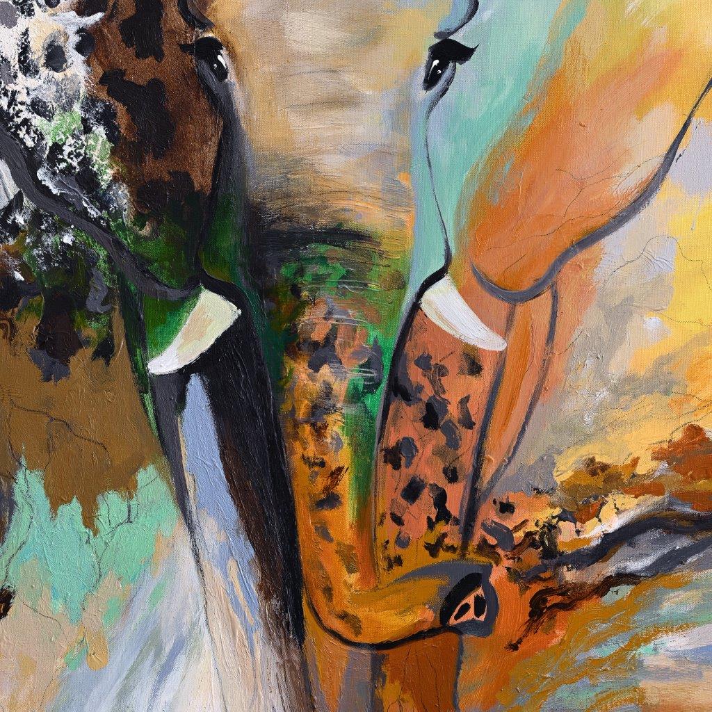 Gade / Elephant earth | HANDMADE PAINTING